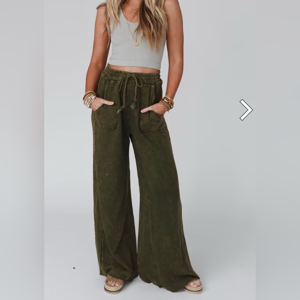 Three Bird Nest Wide-Leg Pants